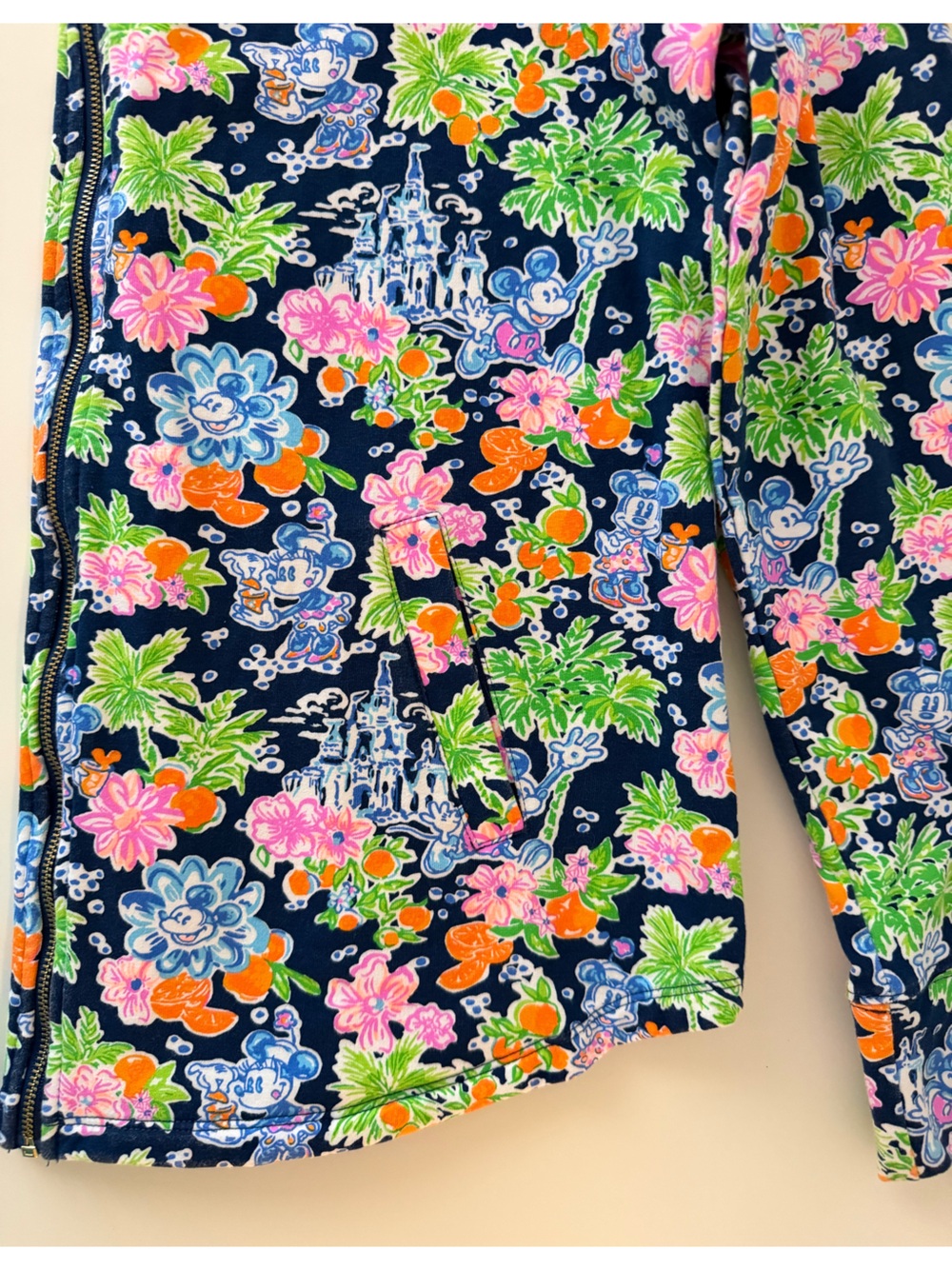 Disney Lilly Pulitzer Multicolor Lilly Loves Disney Full Zip Jacket, size M. - Picture 16 of 16